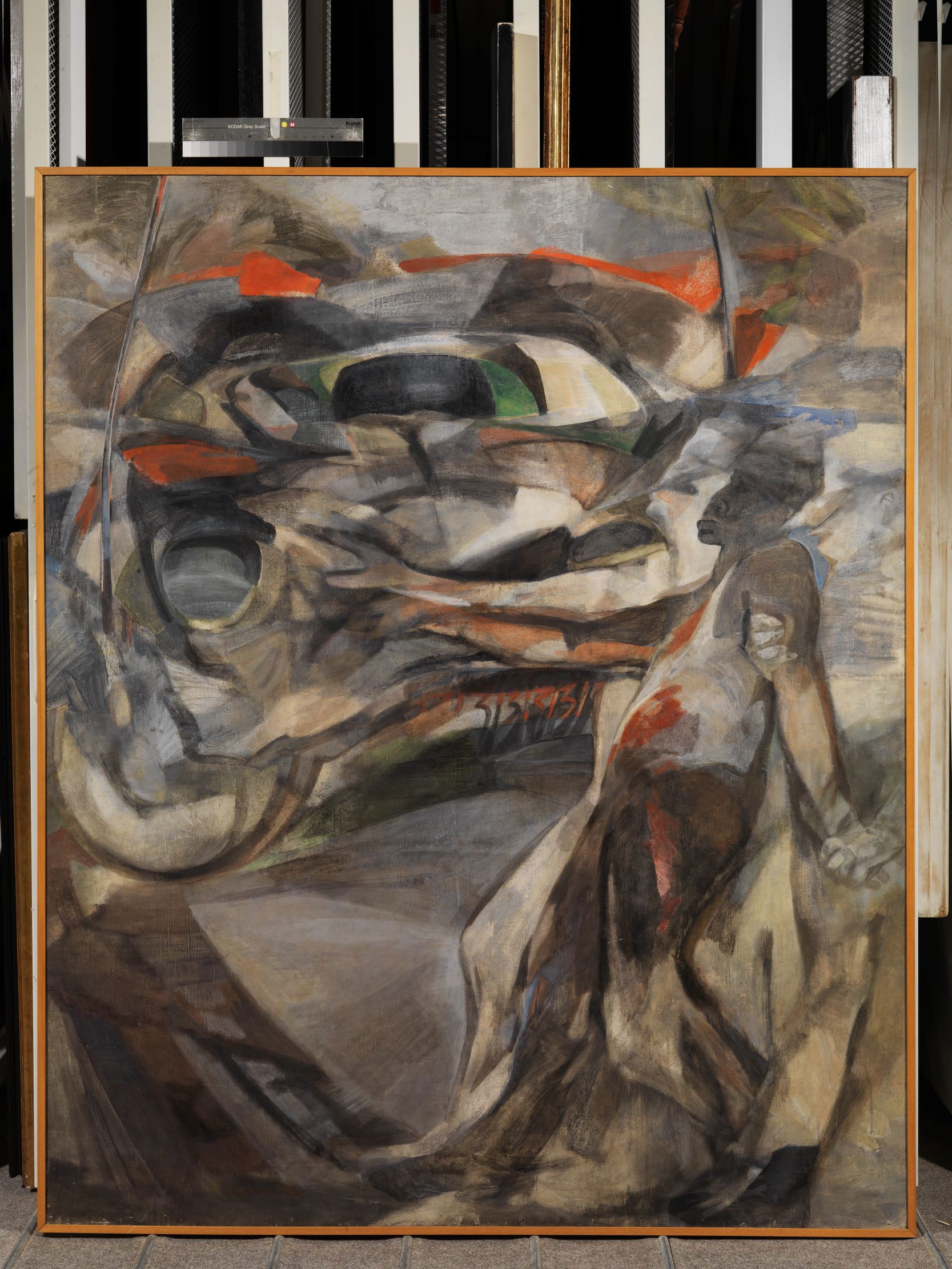 Salvatore Scarpitta, "Senza titolo (protesta), 1955. 