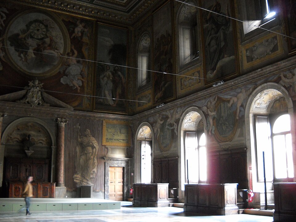 Sala dei Cento Giorni, visione d'insieme, 